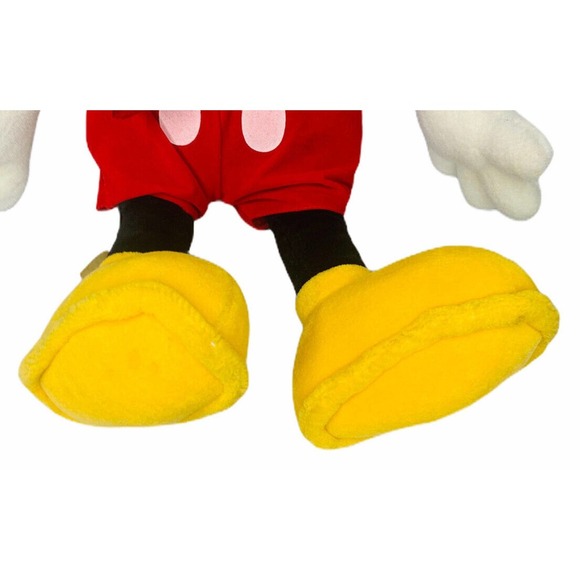 Vintage Disneyland Walt Disney World Parks Mickey Mouse Stuffed Plush 21" - Picture 4 of 7
